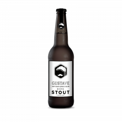 Gustave Stout, bière brune...