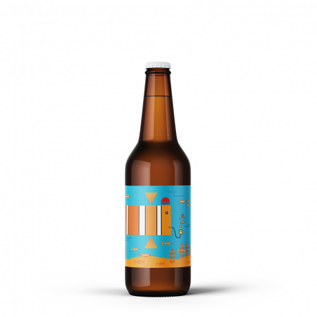 Bon Poison Nemo, collaboration La P'tite Maiz, bière blonde 33cl