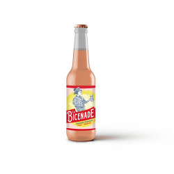 Bicénade Fraise-Rhubarbe, limonade 33cl