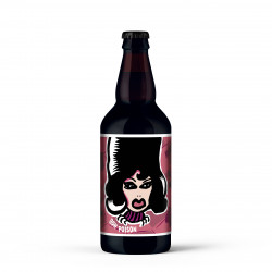 Bon Poison Porter fruits rouges, bière brune 50cl