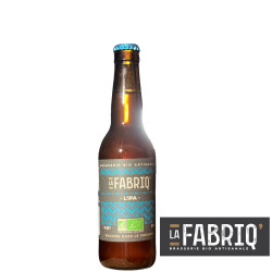 La Fabriq' IPA Bio, bière blonde 33cl