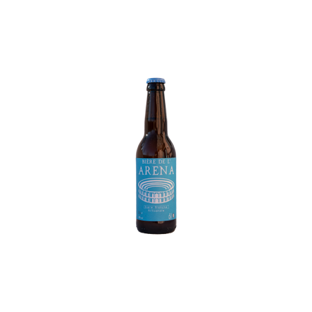 Bière de l'Aréna Blanche, bière blanche 33cl