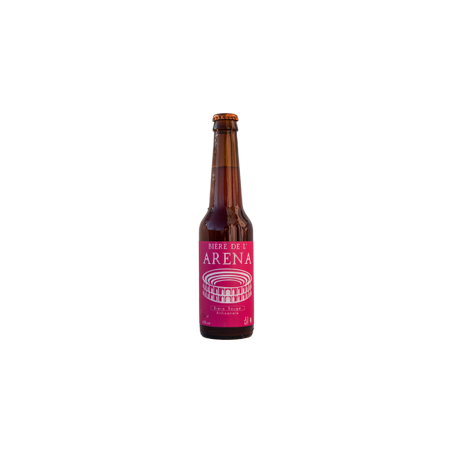 Bière de l'Arena aux fruits rouges, bière rouge 33cl