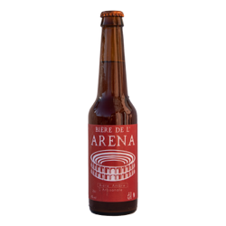 Bière de l'Arena Ambrée, bière ambrée 33cl
