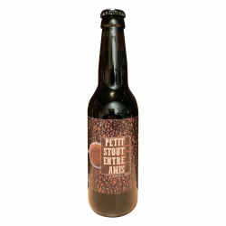 La Pronne Petit Stout entre amis, bière brune 33cl