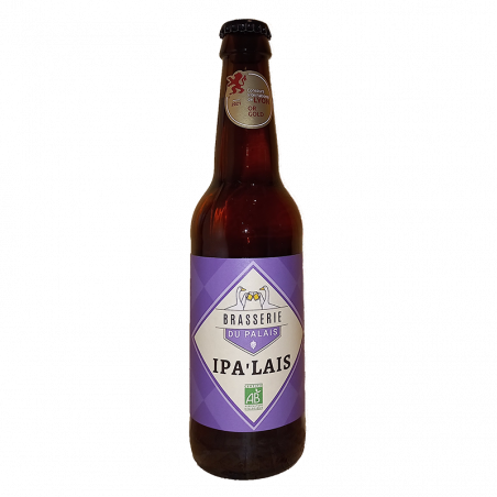 Brasserie du Palais IPA'LAIS, bière India Pale Ale 33cl