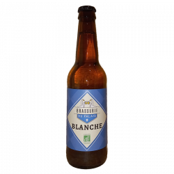 Brasserie du Palais Blanche, bière blanche bio 33cl