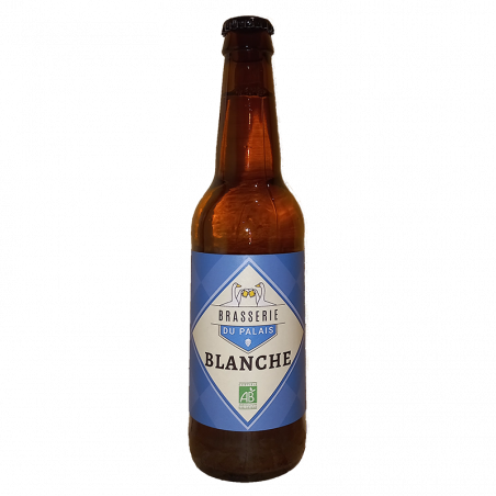 Brasserie du Palais Blanche, bière blanche bio 33cl