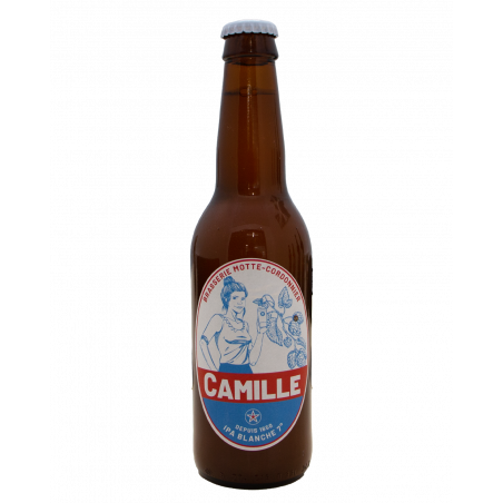 Motte Cordonnier Camille, bière blanche 33cl