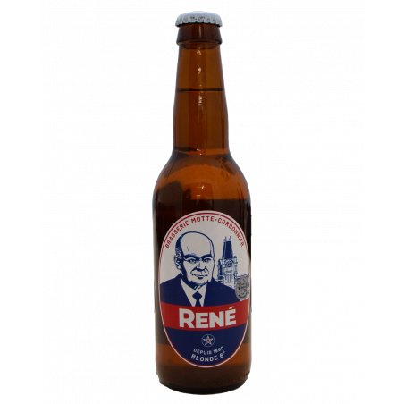 Motte Cordonnier René, bière blonde 33cl