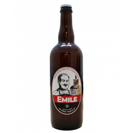 Motte Cordonnier Emile, bière blonde 75cl