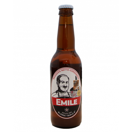 Motte Cordonnier Emile, bière blonde 33cl
