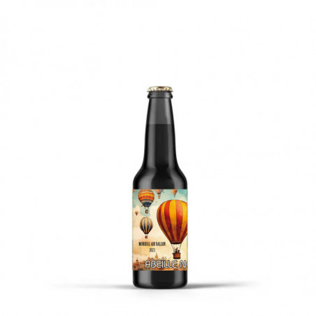 Abeille Noire Blanche Mondial Air Ballon 2023, bière blanche 33cl