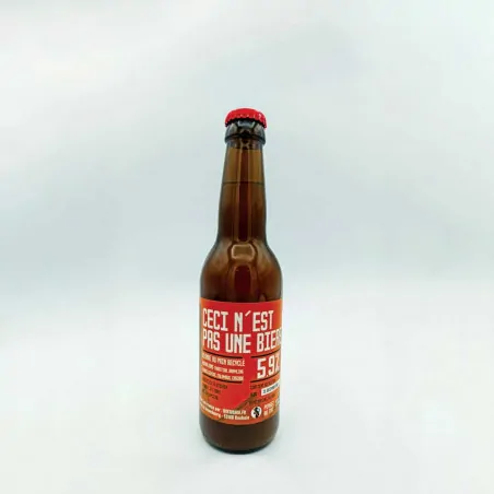 Brewbaix Ceci n'est pas une bière, bière blonde au pain 33cl