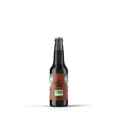 La Papille Wood, bière brune 25cl