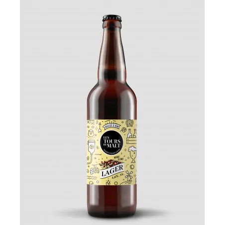 Les Tours du Malt Lager 75cl