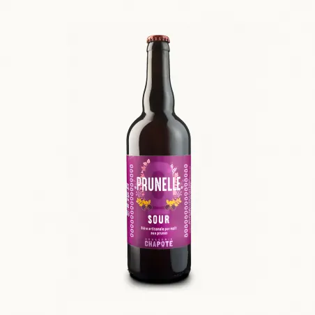 Chapote Prunelle, bière blonde 75cl