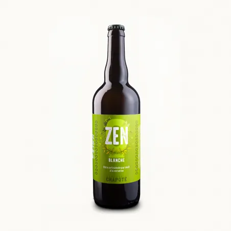 Chapote Zen, bière blanche verveine 75cl