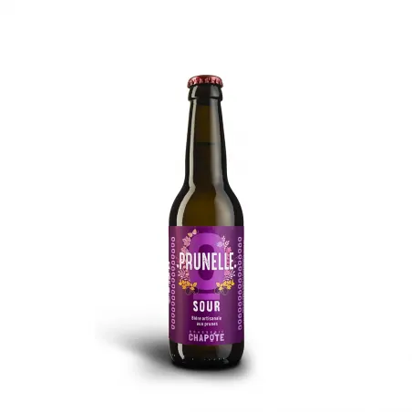 Chapote Prunelle, bière blonde 33cl