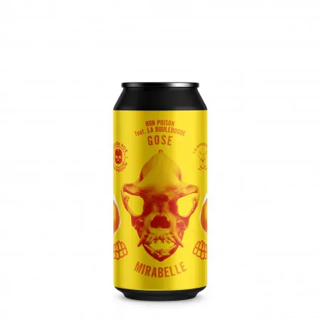 Bon Poison Gose Mirabelle, bière sour ale 44cL