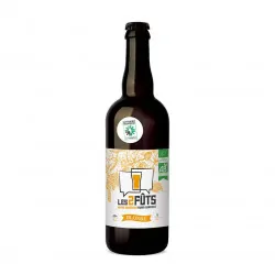 Les 2 Fûts Blonde, bière blonde bio 75cl