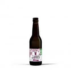 Les 2 Fûts IPA, bière blonde bio 33cl