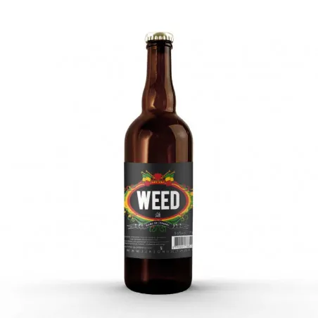 WEED, bière blonde au chanvre 75cl