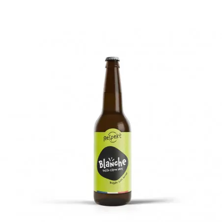 Respekt Blanche Basilic Citron Vert, bière blanche 33cl