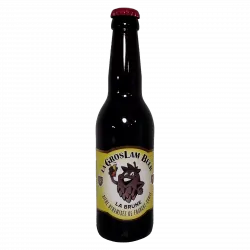 La Groslam Beer Brune, bière d'abbaye 33cl