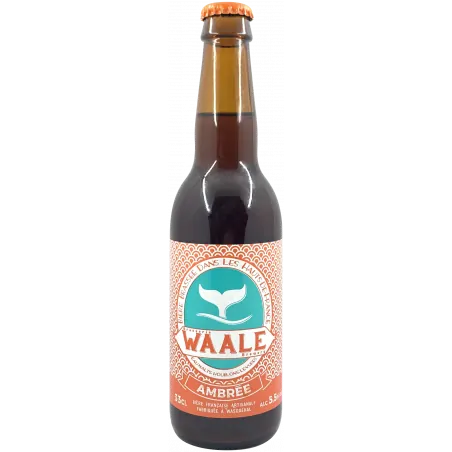 Waale Ambrée, bière ambrée 33cl