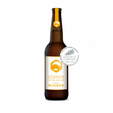 Gustave Blonde, bière pale ale 33cl