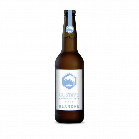 Gustave Blanche, bière blanche 33cl