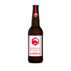 Gustave ambrée, bière ambrée 33cl