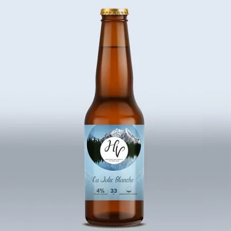 HV La jolie blanche, bière blanche 33cl