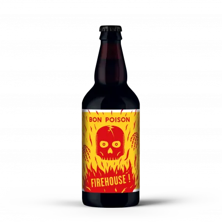 Bon Poison Firehouse, bière blonde épicée 50cl